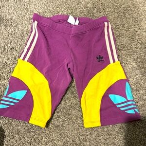 Adidas retro biker shorts